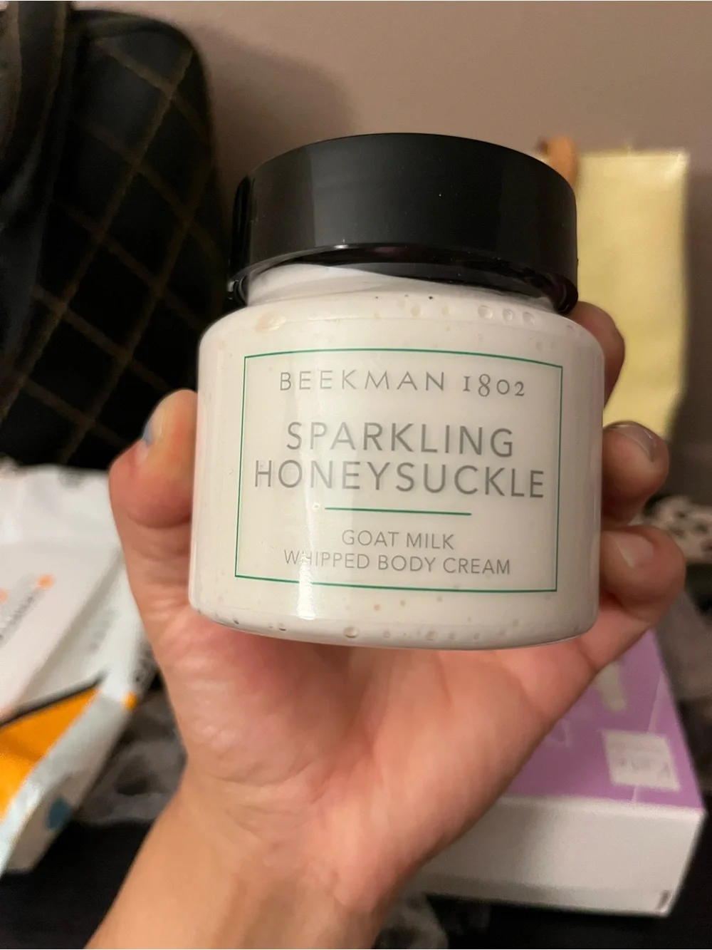 Beekman 1802 Sparkling Honeysuckle Goat Milk Whipped Body Cream